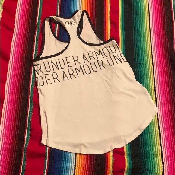 Youth Girls Under Armour Tank - Picture 4 of 5